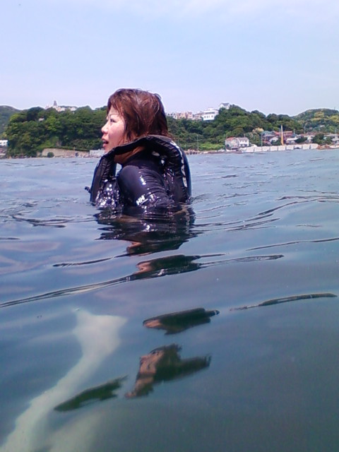 海中よりパチリ